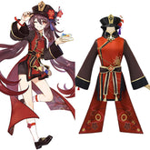 Hu Tao Genshin Impact Cosplay Kostüme Halloween Karneval Outfits Stil B